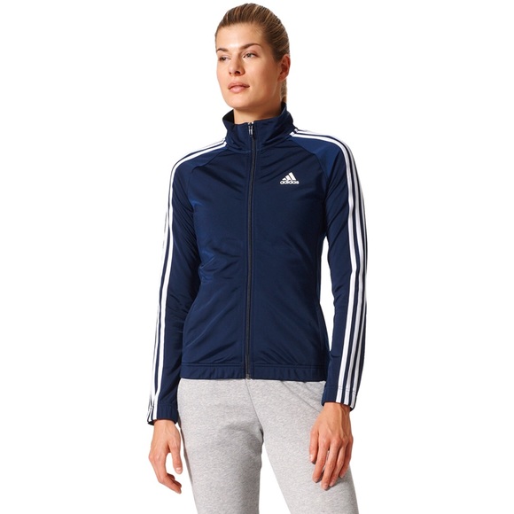 ADIDAS • Designed To Move Track Athletic Jacket - Picture 3 of 6